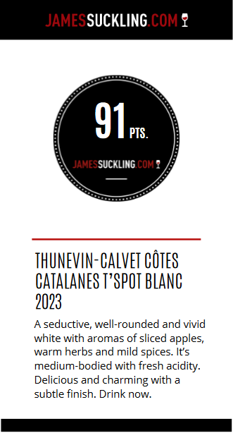 T'Spot Blanc IGP Côtes Catalanes 2023