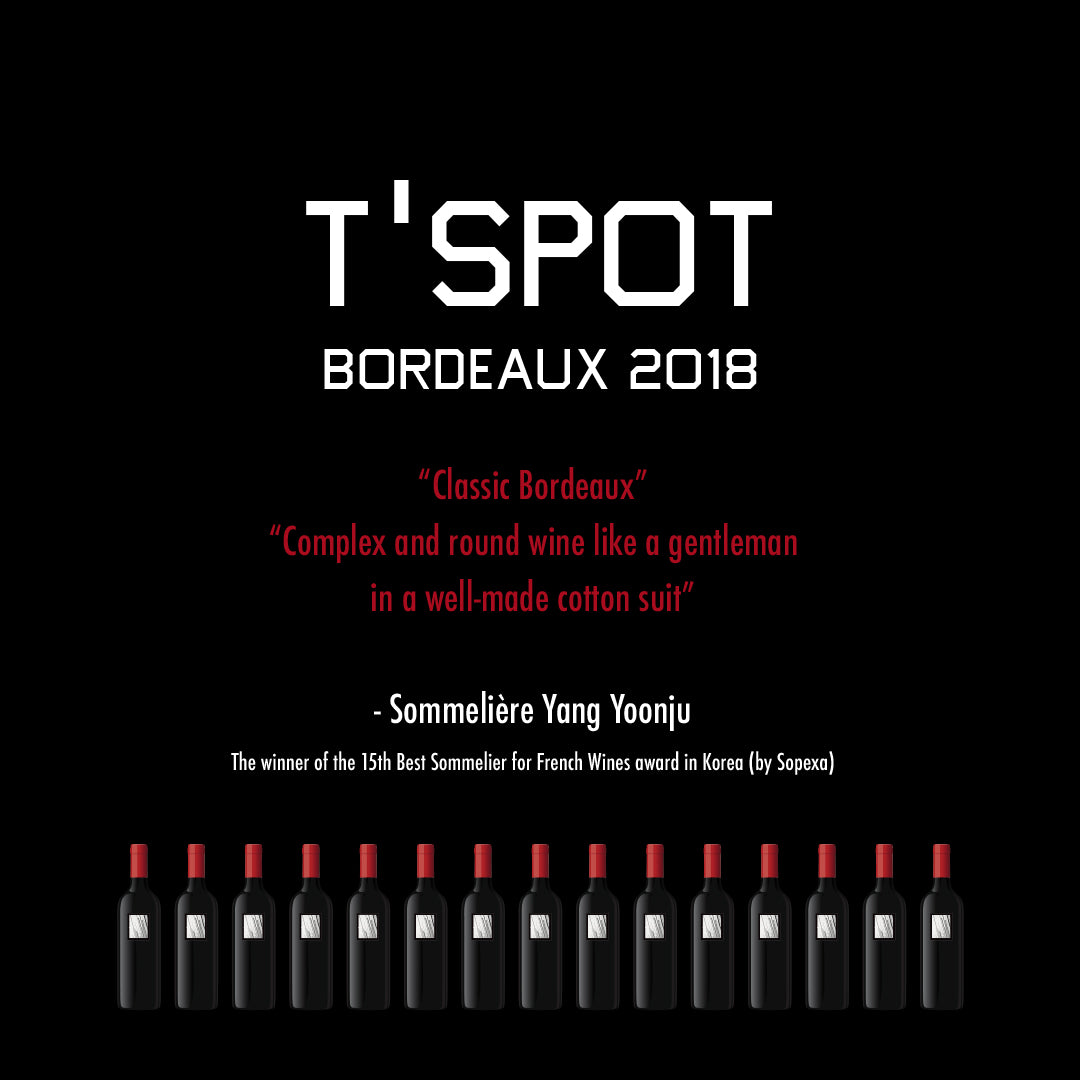 T'Spot Bordeaux Rouge 2018